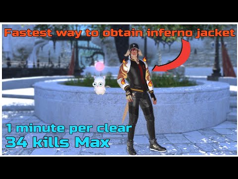 Fastest way to obtain the inferno jacket from the moogle treasure trove event 2021