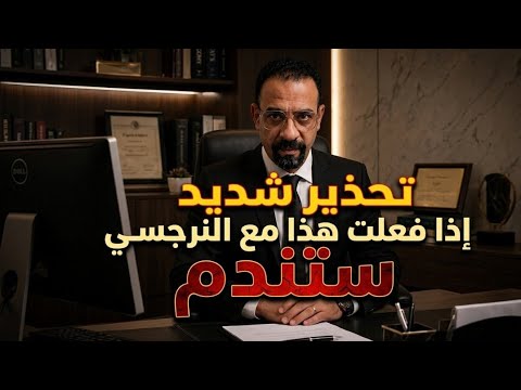 تحذير . اذا فعلت هذا مع النرجسي ستندم .!!!