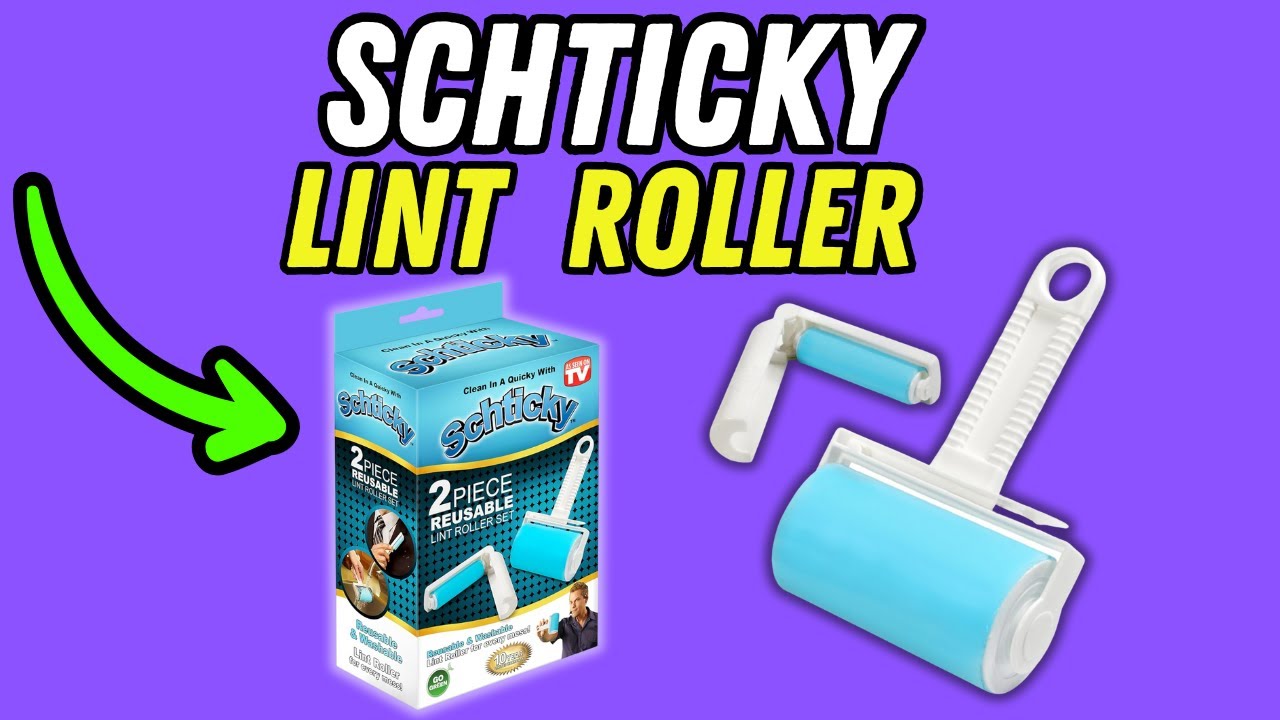 Schticky Lint Roller Set - Reusable & Washable Lint Roller ( Honest Review and DEMO)