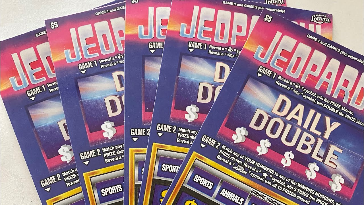 New Jeopardy tickets! floridalottery YouTube