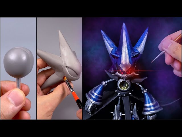 Create Neo Metal Sonic with Clay / Sonic Heroes [kiArt] 