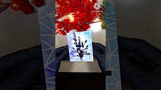 stencil art on handmade birthday card idea#cardmakingtechnique #papercraft #cardcreations #art #diy