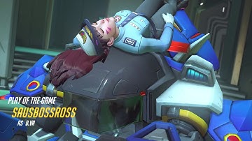 Overwatch - D.Va Quintuple Ultimate Team Kill