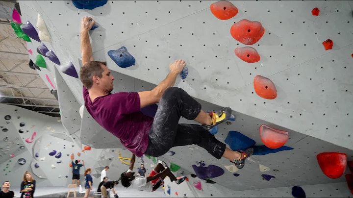 Blue Swan Boulders climbing session