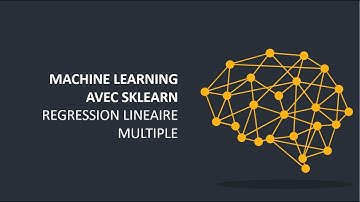 MACHINE LEARNING : 03 La régression linéaire multiple