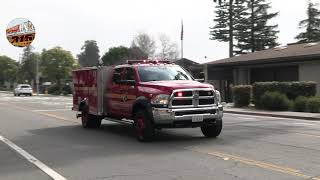 LACoFD Squad 101 & Engine 186 Responding