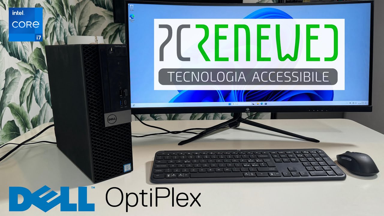 PC RENEWED - DELL OptiPlex 7050 i7-6700 | 32GB RAM | SSD 512GB + 