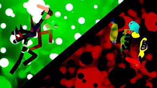 Ben 10 Omniverse VS Agregor (Stick Nodes PRO# Animator 2000 Teamwork)