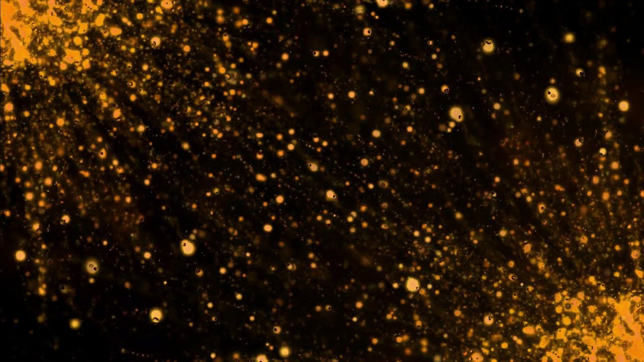 Free Yellow Particles Background Video With No Copyright - YouTube