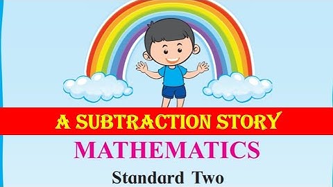 Std.2nd Mathematics (A subtraction story) page no.32