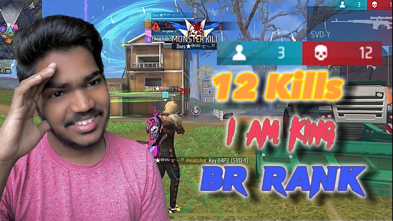 12 Kills In BR Rank | You Will Love It
