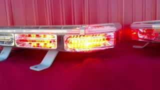 Pair of Code 3 LED NFPA mini bars