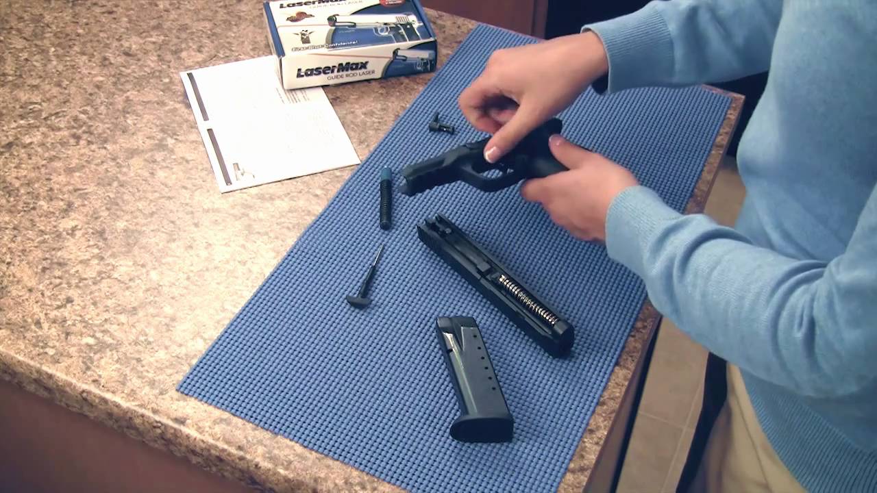 Guide Rod Laser Install for Smith & Wesson M&P - YouTube