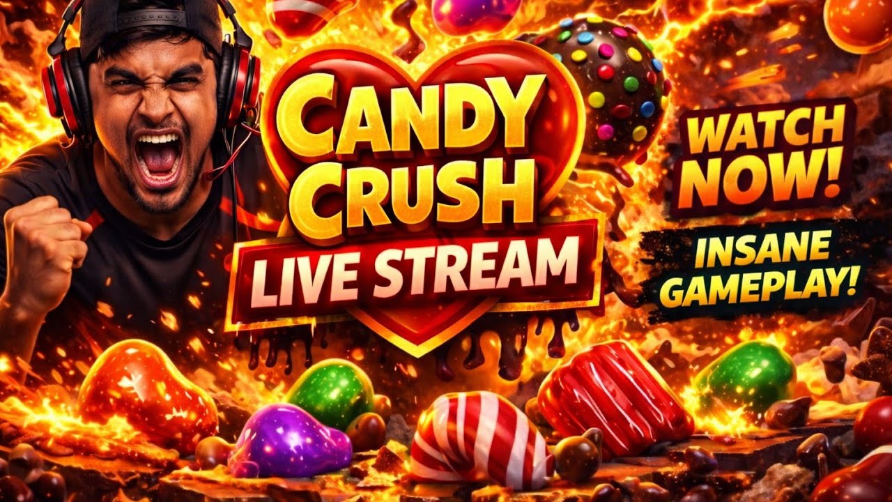 CANDY CRUSH LIVE 🔴 | Rage Mode ON 😈 | High Level Gameplay 