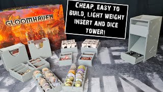 Folded Spaces: Gloomhaven insert & dice tower