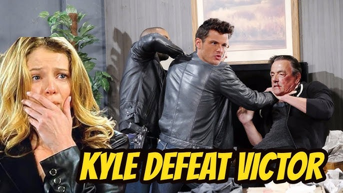Y&R Spoilers Shock Kyle gets angry and attacks Victor when he threatens him  with custody of Harrison - YouTube