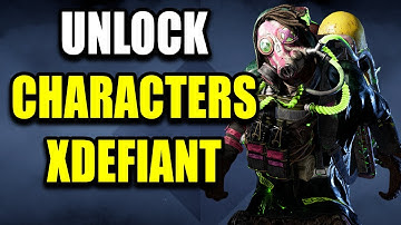 How To Unlock Characters On XDefiant