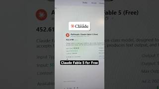 Claude Fable 5 for free with unlimited usage 🔥