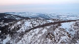 Winter Mountains Stock Video