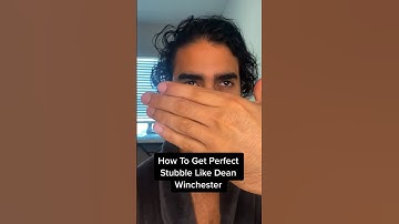 How To Get Perfect Stubble Like Dean Winchester #stubble #beard #deanwinchester