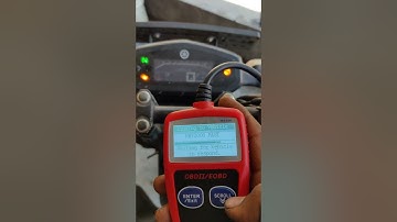 YAMAHA FZ BS6... Check Engine light off