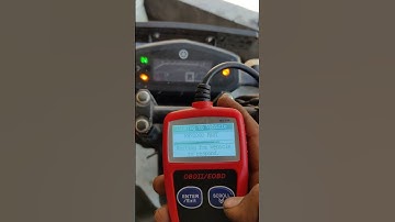 YAMAHA FZ BS6... Check Engine light off