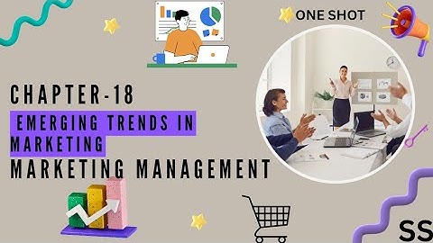Emergency trends in marketing|3rd SEM|B.com & BBA|NEP|ONE SHOT|Mkt. Management|PU|Studysphere4554