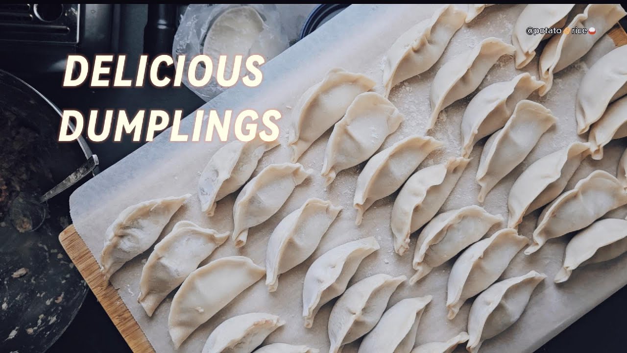 How to make DELICIOUS DUMPLINGS, leek and minced red meat, step by step guide.