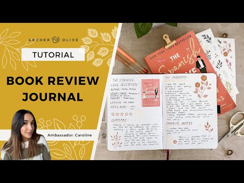 DIY Book Review Journal  Book review journal, Diy book, Book review