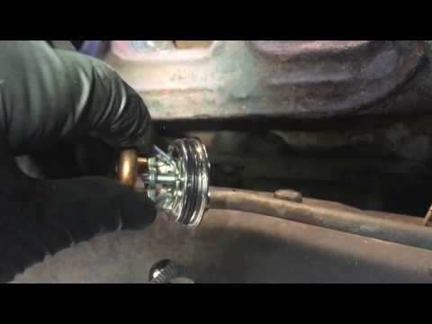 Installing a block heater- 97 F250