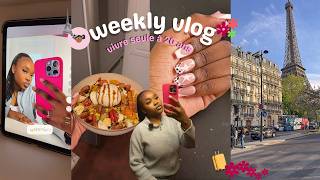 Weekly vlog | révisions, balade dans Paris, solo date, maintenance, cinéma