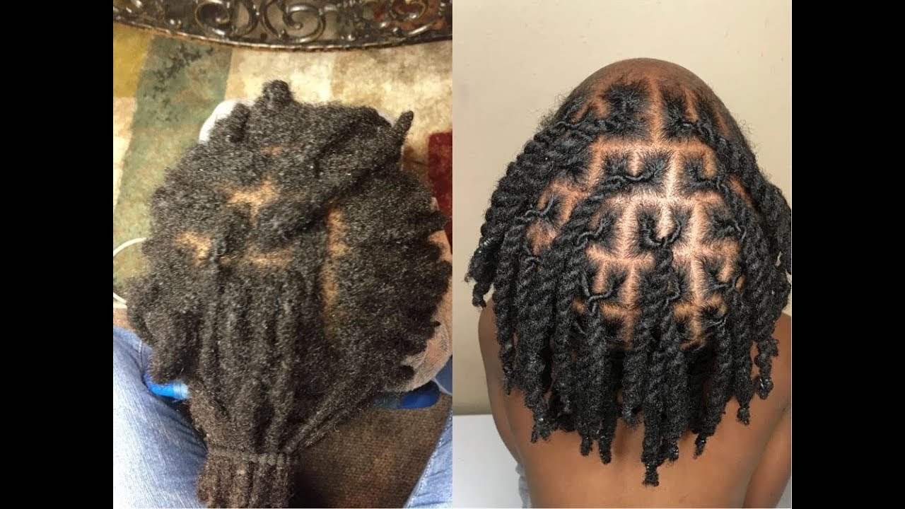 536 - Comb Coils/Starter Locs on EC (Extremely Curly) Natural Hair 