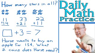 Daily Math Practice - Lesson #3 | 2nd Grade | Class 2 Maths ⭐ Daily Math Practice - Lesson #3 | 2nd Grade | Class 2 Maths ⭐