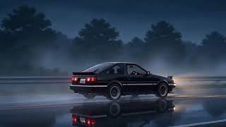 Black AE86 on the Mountain | Japanese Eurobeat Racing Song - YouTube