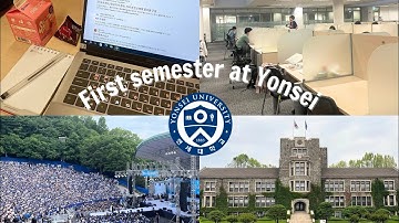 kì học đầu tiên ở Yonsei Uni ♡