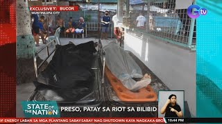 Preso, Patay Sa Riot Sa Bilibid Sona