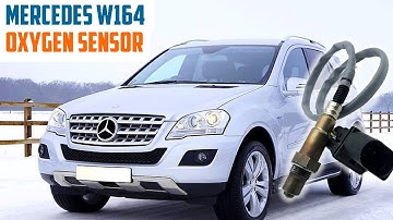 HOW TO REPLACE OXYGEN SENSOR FOR MERCEDES W164 ML350 2006-2011 #oxygensensor #replacement #p2237