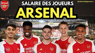 SALAIRE DES JOUEURS ARSENAL 2024.