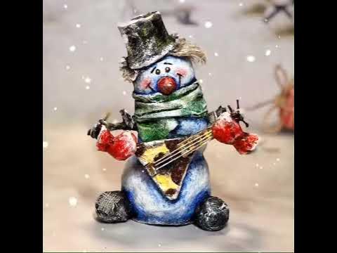 Снеговики под ёлку. - YouTube