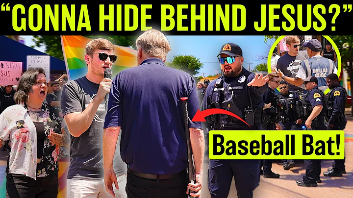 Police Swarm Street Preacher in GAY-BORHOOD!