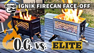 IGNIK vs IGNIK Is the FIRECAN Elite worth an upgrade? We light'em up to find out. Camping must-have