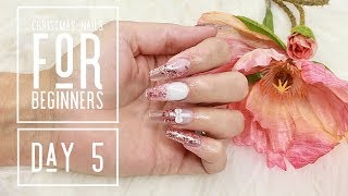Christmas Nails for Beginners -  Day 5
