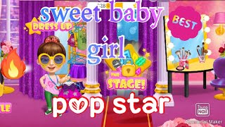 sweet baby girl pop star game play screenshot 5