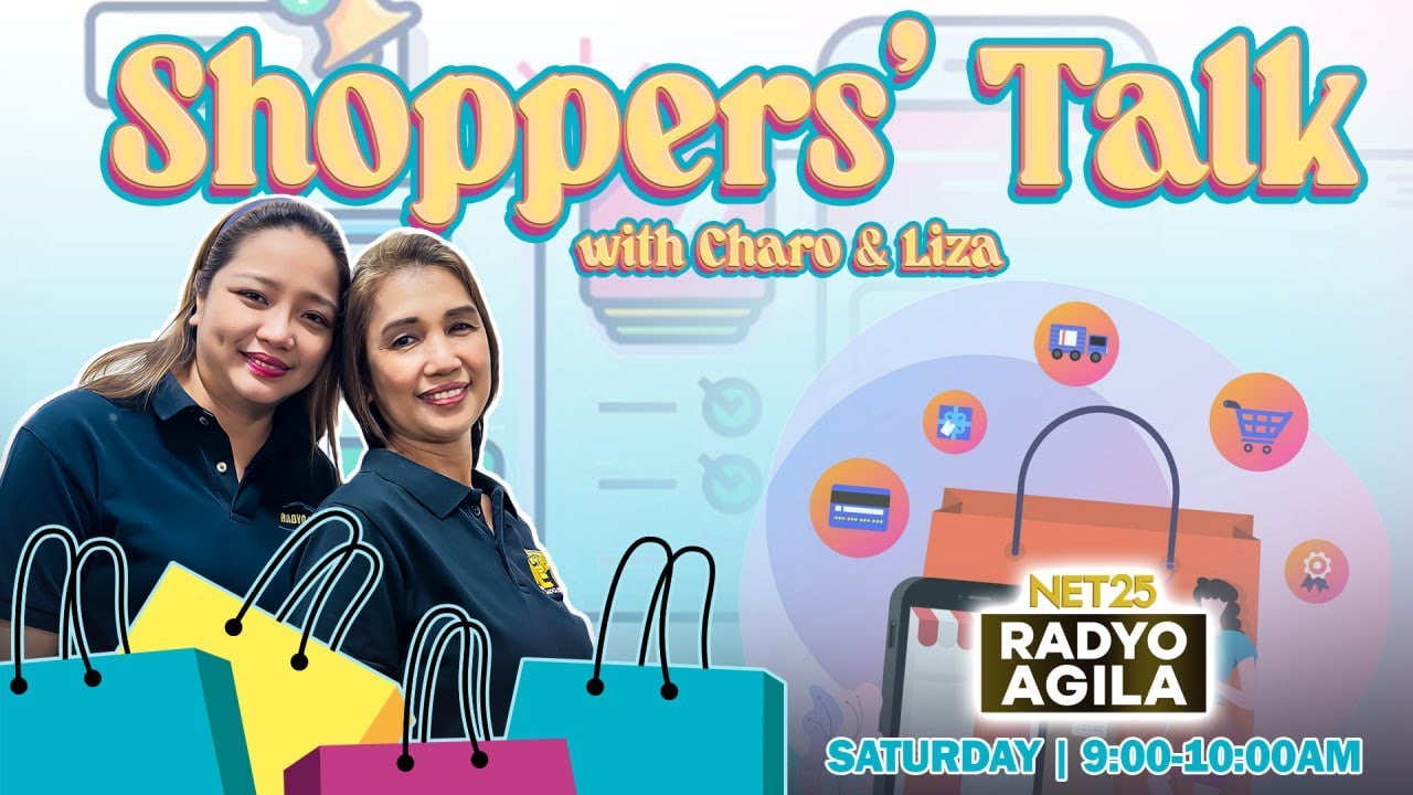 SHOPPERS' TALK | Saturday | March 7 | 9:00 AM