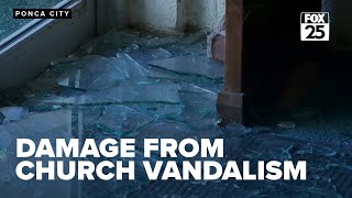 'Why would you do this to a church?': Ponca City church facing hardship after vandalism