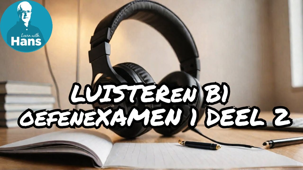 DUTCH EXAMS: Luisteren B1 oefenexamen 1 deel 2