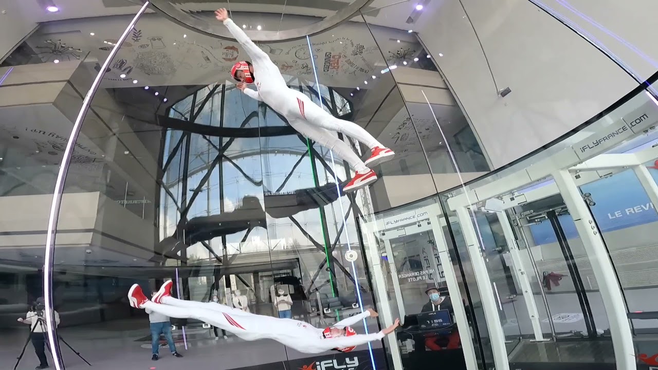 Champions du Monde à iFLY Paris
