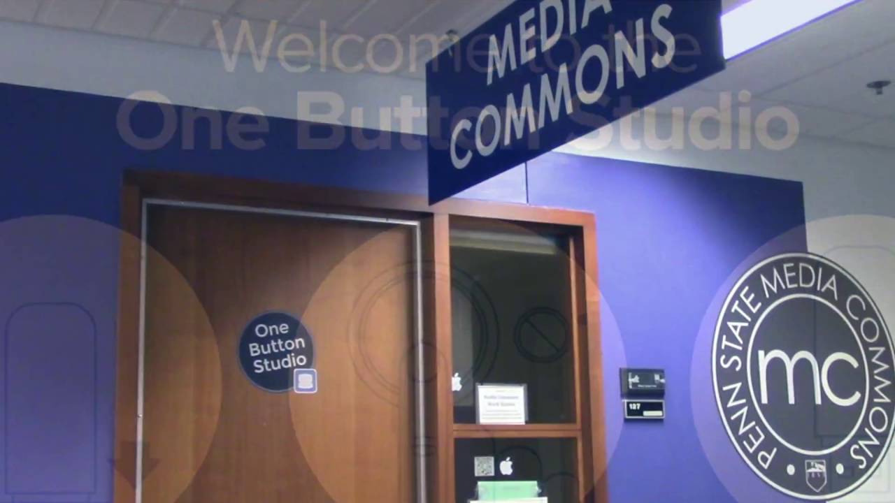 One Button Studio at Penn State Berks