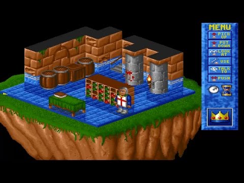 AMIGA Isometric Game Engine Aga Demo Written in Blitz Basic 2 By fish@csc liv ac uk CD Aminet Games