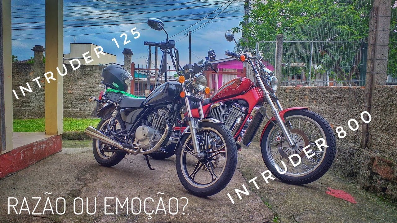 Vendo intruder 125 customizada e com guidão seca suvaco :: PotHix